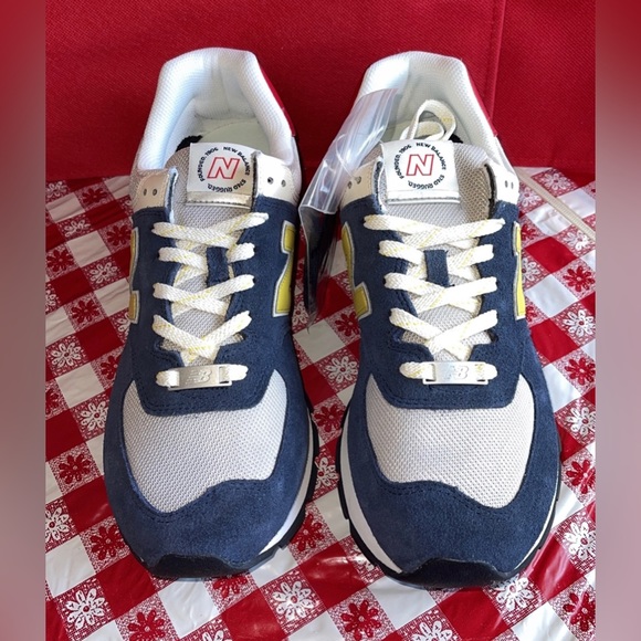 New Balance classics ML 574 DVR Men's Sneaker Sport Casual Shoes Blue 11.5 - Picture 3 of 7